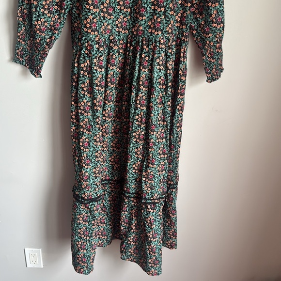 NEW Roller Rabbit Maxi Dress Etoiles Delfia Black Starry Print Small - Picture 8 of 11